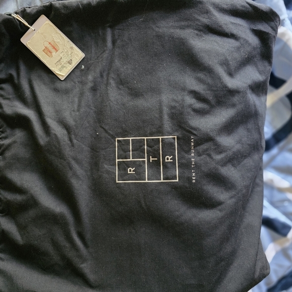 Tory Burch Brown Tote Bag with Red Accents - Picture 6 of 6